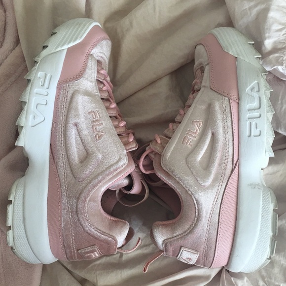 Fila Shoes - Pink Suede Fila